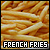French Fries Fanlisting
