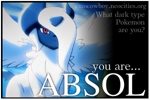 Which dark type Pokémon are you?