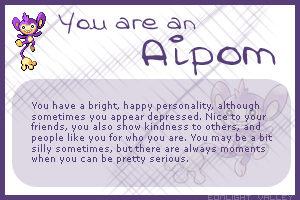 What Pokémon are you?