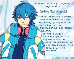 Nitro+Chiral protagonist boyfriend assignment quiz