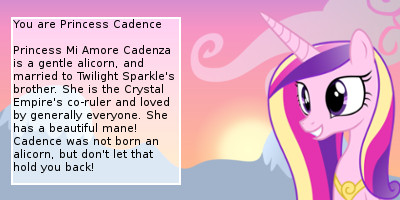 What alicorn princess are you?