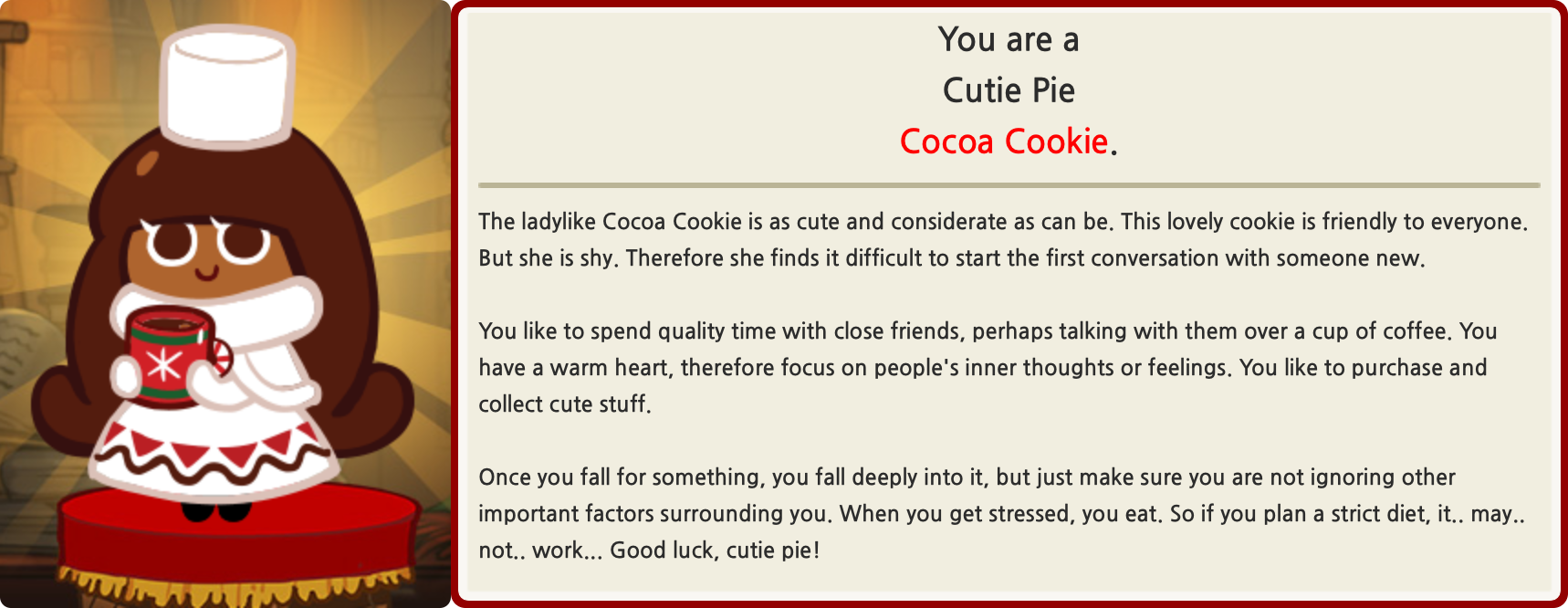 Which Cookie am I in Cookie Run?