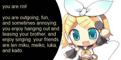Which Vocaloid are you?