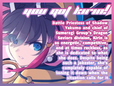 Which Gunvolt Main Character are YOU like most?