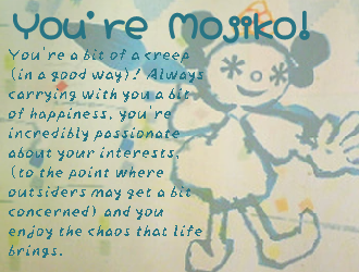 Mojib Ribbon personality quiz