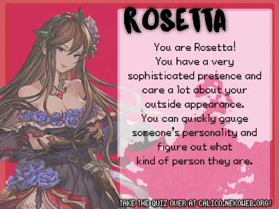 What MSQ Character Are You?