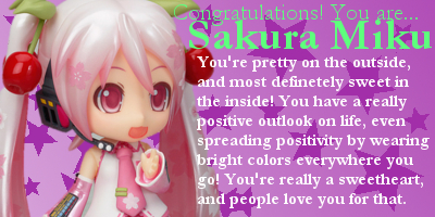 Which Hatsune Miku Nendoroid model are you?