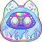 Rainbow Neko Sticker by SweetCharm