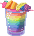 Drink (Rainbow) by Artwork