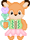 Sylvanian Critter (Deer) by Sakura Dreams