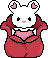 Sylvanian Critter (Rose Mouse) by littlevampire