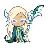 Blue Lily Cookie