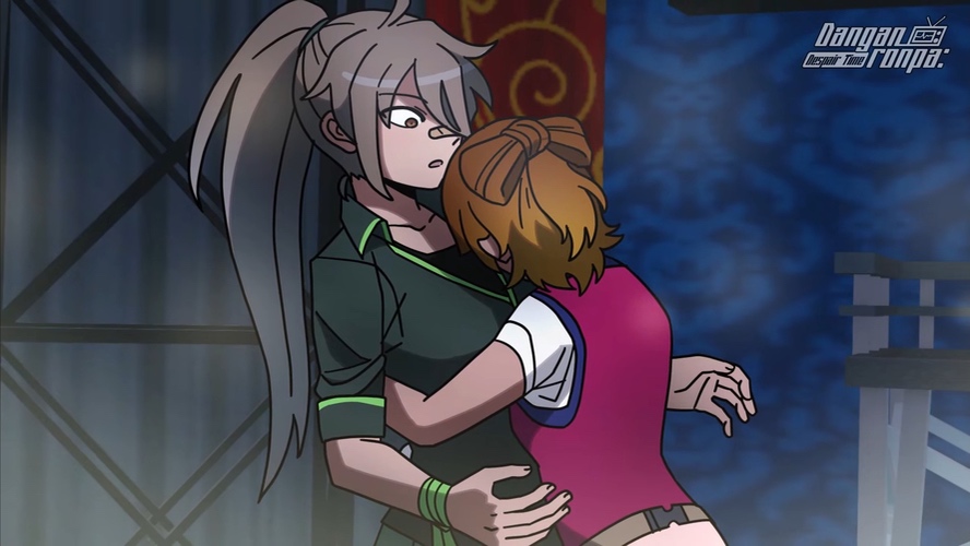 Eden hugging Teruko