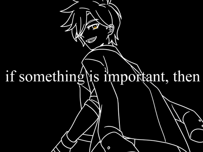 If something is important then