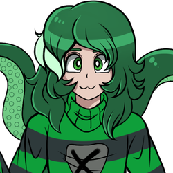 Sketch of my OC, Hydra.