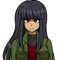 Sketch of my OC, Keelin.