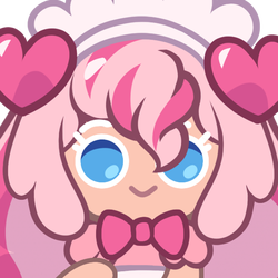 Base sprite of my Cookie Run OC, Ruby Cream Cookie.