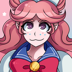 ArtFight attack on FernBee's OC, Mars.