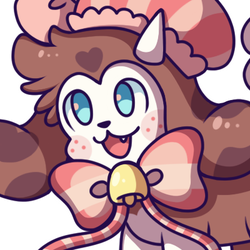 ArtFight attack on jamsbunnies's OC, MooMoo.
