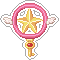 Sealing Wand Sticker by Prismatic Pink